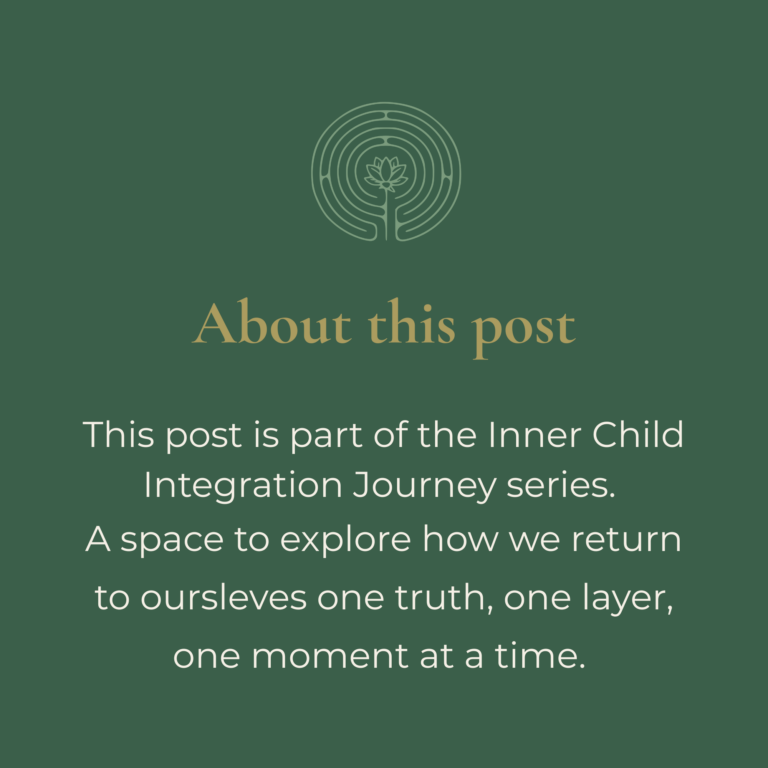 rooted return - Inner Child Integration series 1